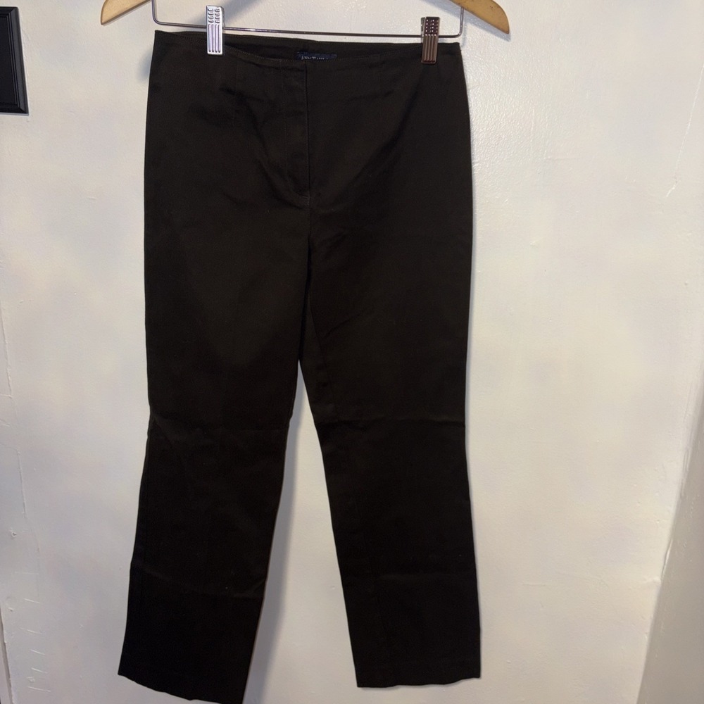 EUC Women's Ann Taylor Elastic Waist Pull-on Pants Size 2 Light Brown